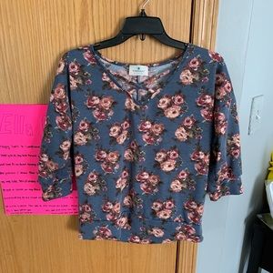 half sleeve blouse